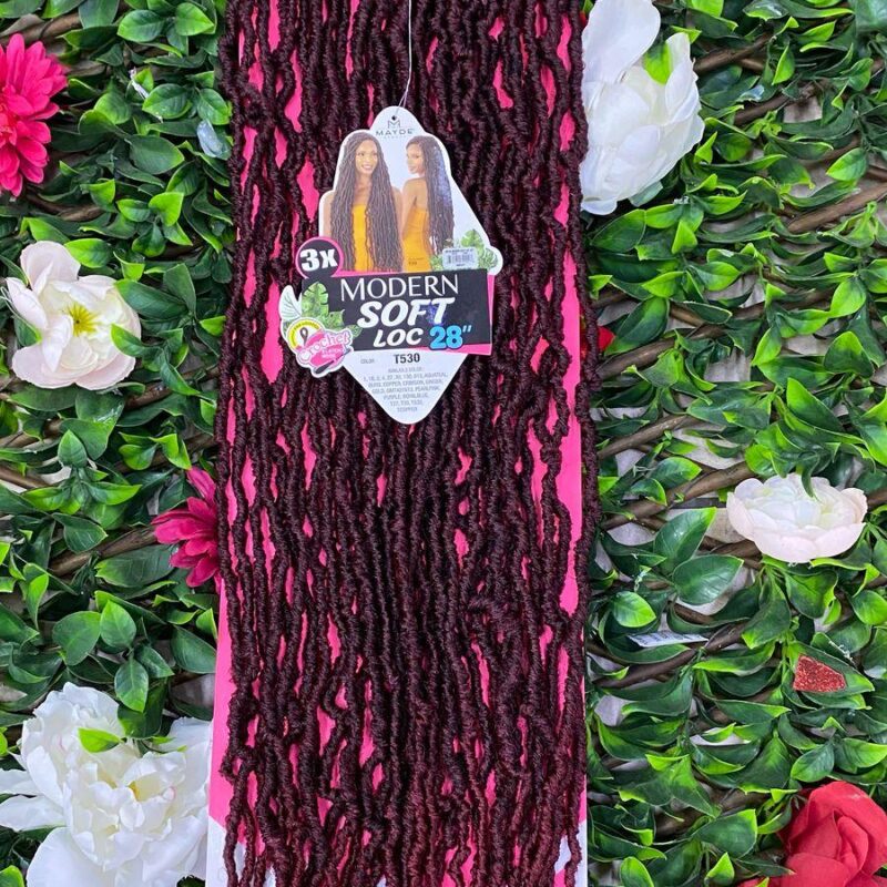 Mayde Beauty 3x Modern Soft Loc 28" Crochet Braids